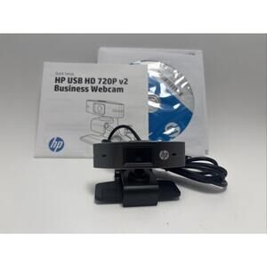 HP Webcam HD-USB HD 720p V2 Business Webcam NEW OPEN BOX